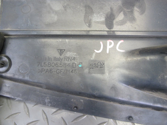 2003-2006 Porsche Cayenne 955 Engine Bay Compartment  Trim  Cover Panel Set of 5