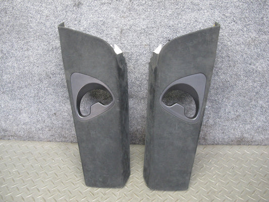 2006-2010 BMW E63 M6 Coupe Interior B Pillar Upper Trim Panel Alcantara Set