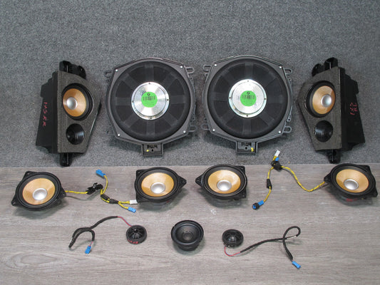 2010-2014 BMW E71 X6 Individual Audio Tweeter Subwoofer Speaker Set of 11