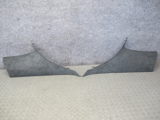 06-10 BMW E63 M6 Coupe Rear Interior C Pillar Trim Panel Alcantara Set