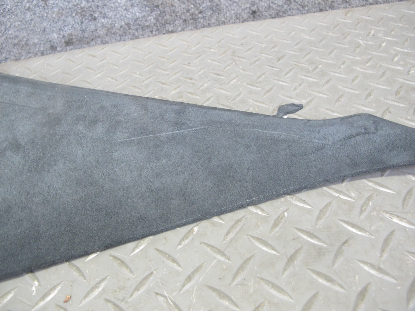 06-10 BMW E63 M6 Coupe Rear Interior C Pillar Trim Panel Alcantara Set