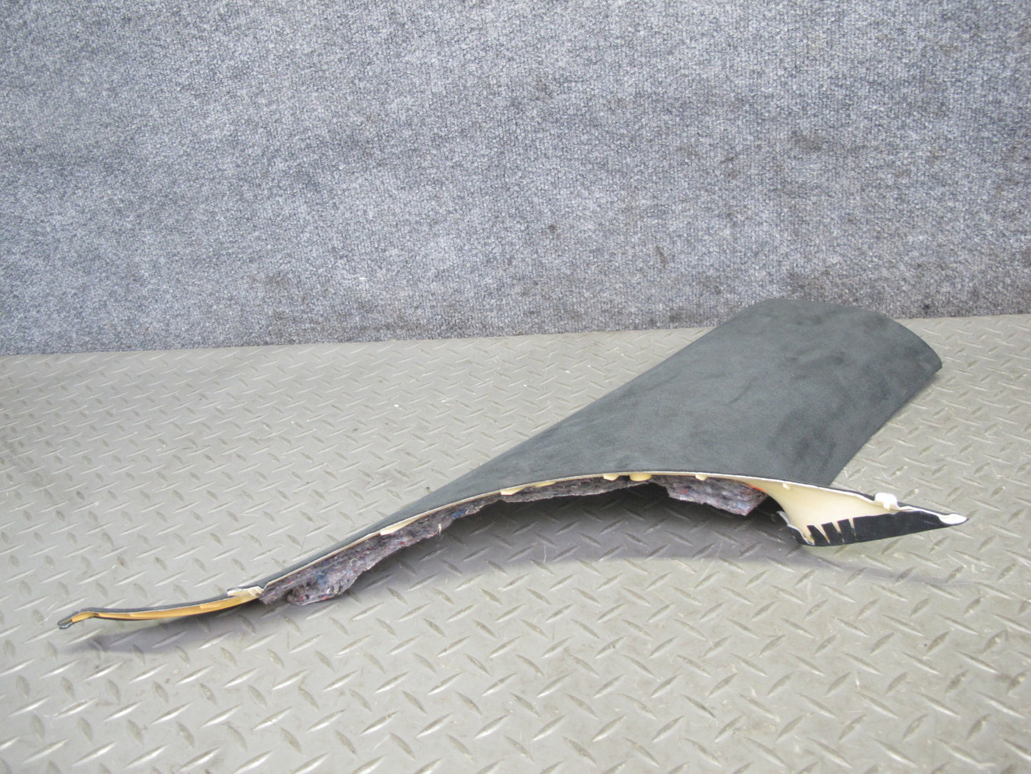 06-10 BMW E63 M6 Coupe Rear Interior C Pillar Trim Panel Alcantara Set