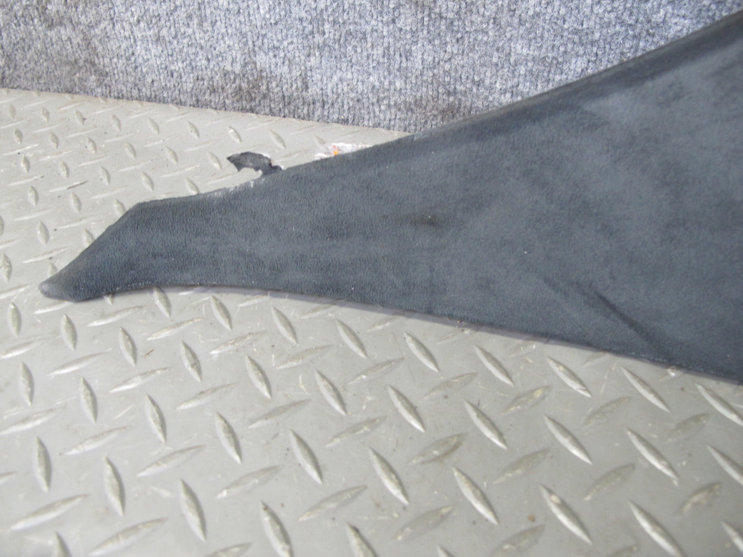 06-10 BMW E63 M6 Coupe Rear Interior C Pillar Trim Panel Alcantara Set