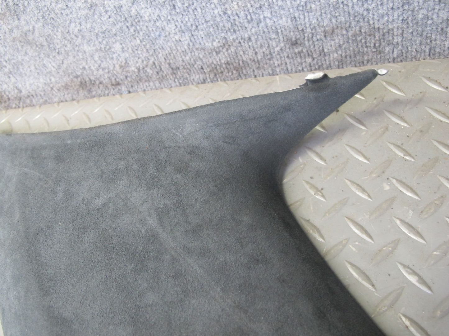 06-10 BMW E63 M6 Coupe Rear Interior C Pillar Trim Panel Alcantara Set