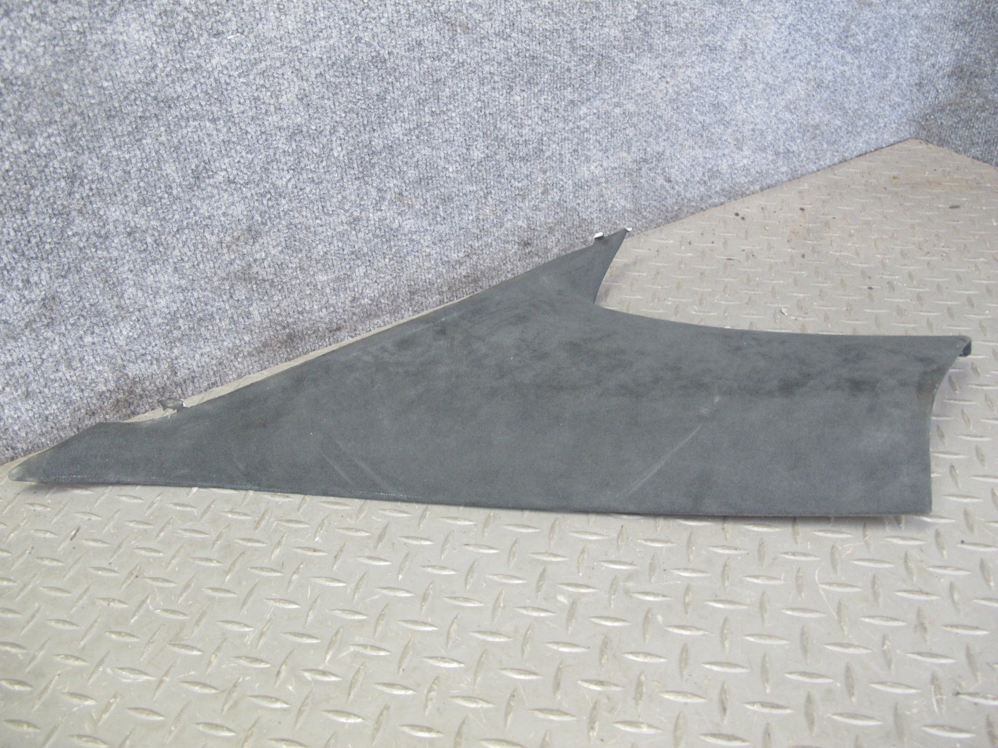 06-10 BMW E63 M6 Coupe Rear Interior C Pillar Trim Panel Alcantara Set