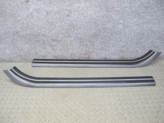 2006-2010 BMW E63 E64 Left & Right Door Scuff Sill Plate Trim Panel Set of 2