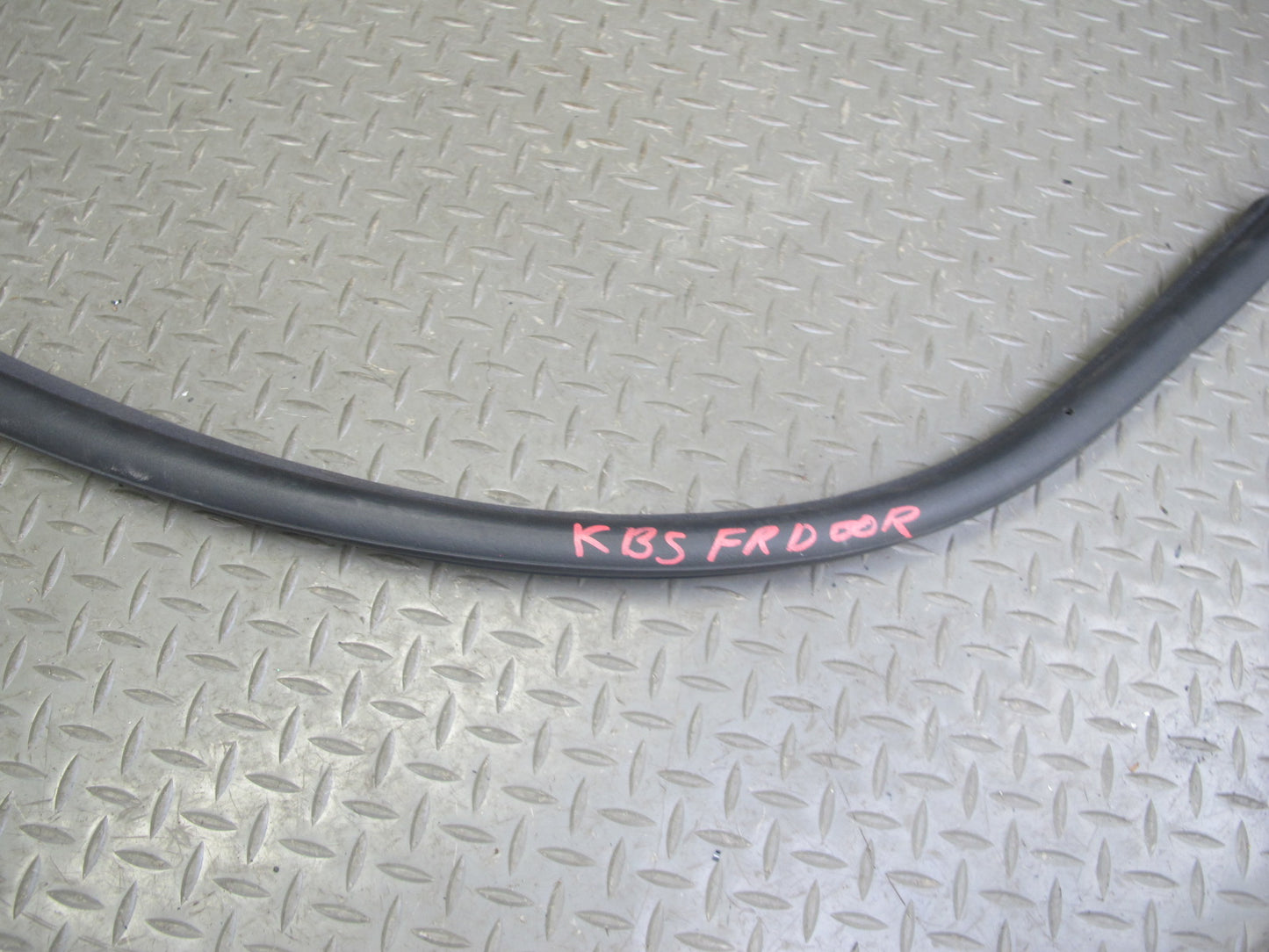 06-10 BMW E63 Coupe Left & Right Door Weatherstrip Rubber Seal Gasket Set