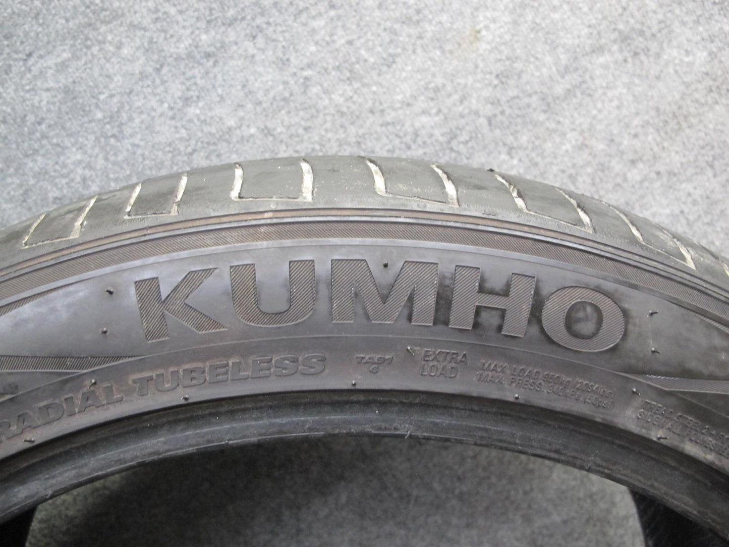 Set of 2 Kumho MAJESTY9 Solus TA91 Summer Tire 275/40 ZR20 106W 0124 6/32 Tread