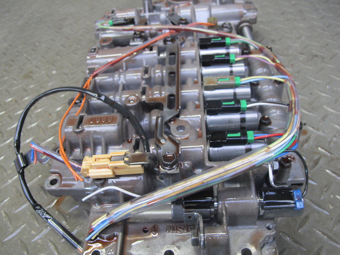 03-06 Porsche Cayenne 955 Turbo A48.50 A/T Transmission  Valve Body Mechatronic