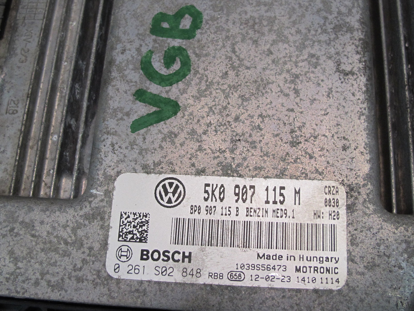 2012 VW Golf MK6 R 2.0L AWD M/T 2-DOOR ECU ECM BCM Speedo Ignition Lock KEY Set