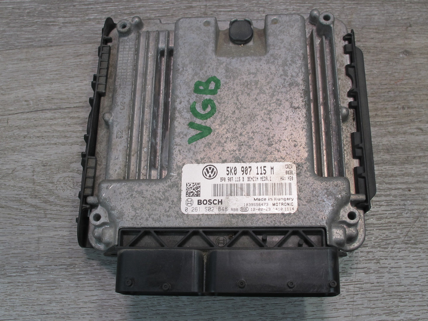 2012 VW Golf MK6 R 2.0L AWD M/T 2-DOOR ECU ECM BCM Speedo Ignition Lock KEY Set