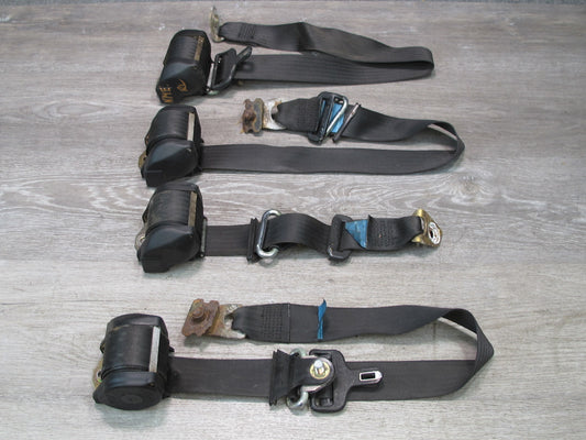 83-85 MERCEDES W123 300D FRONT & REAR SEATBELT RETRACTOR SET OEM
