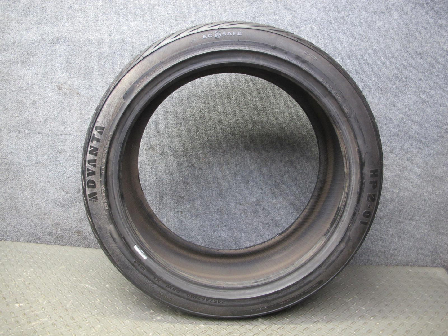 Set of 2 Advanta HPZ-01 A/S Tire 245/40 ZR19 98W 1923 9/32 Tread