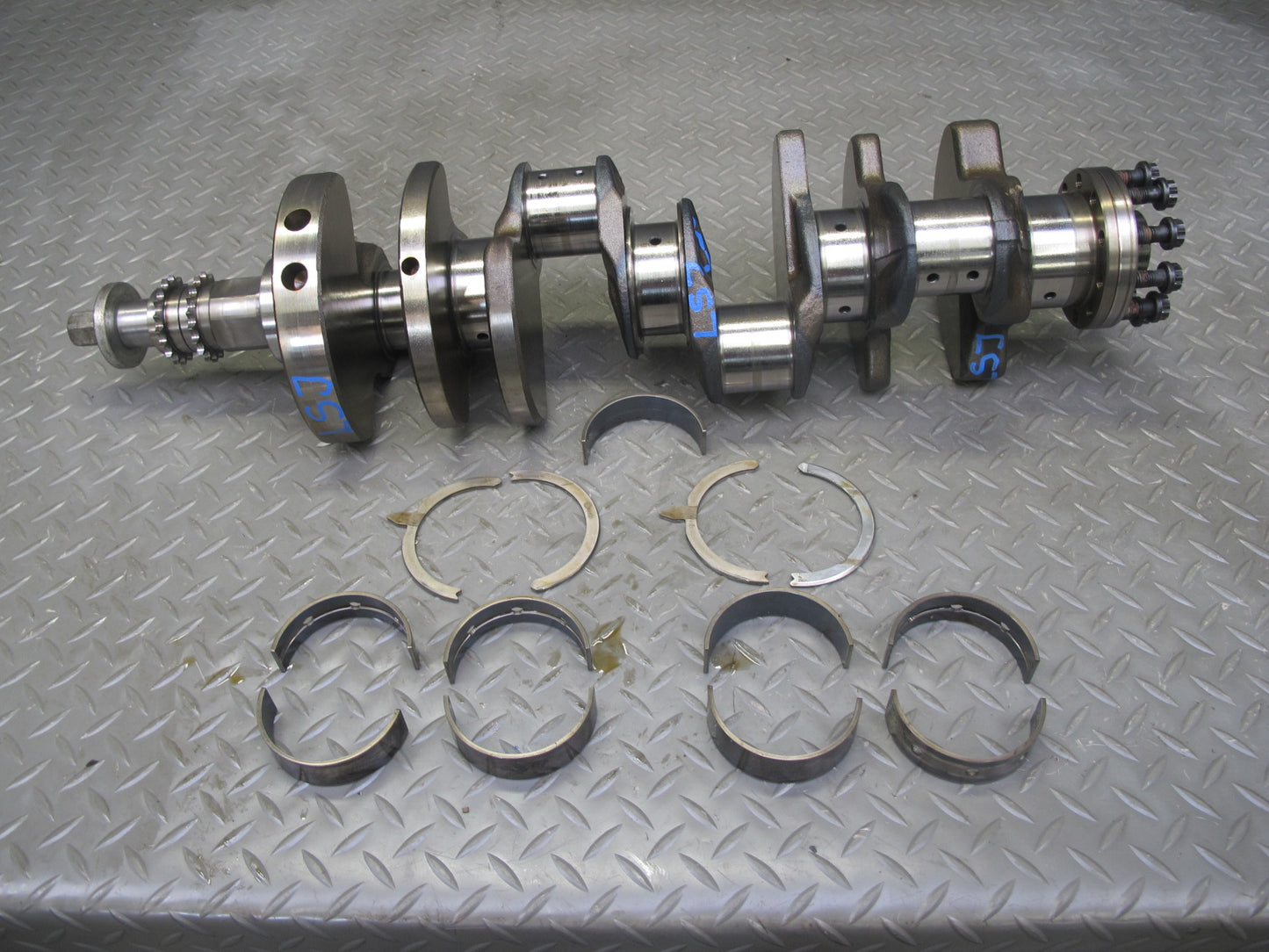 08-16 Lexus LS600h IS F 2UR-FSE 5.0L Engine Motor Crankshaft w Bearings OEM