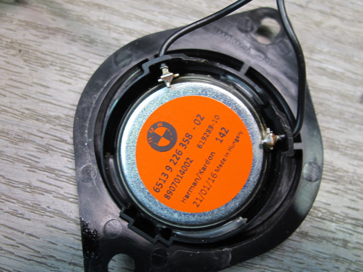 2015-2020 BMW F82 Rear Shelf Harman Kardon TOP Hifi Tweeter Speaker Set of 4