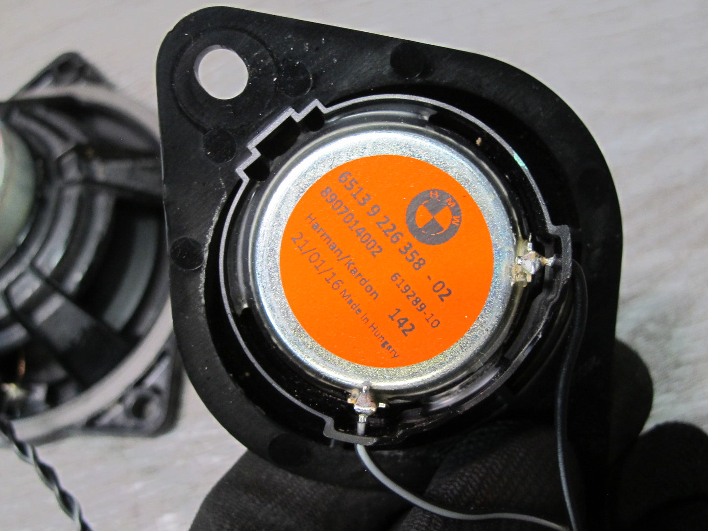 2015-2020 BMW F82 Rear Shelf Harman Kardon TOP Hifi Tweeter Speaker Set of 4