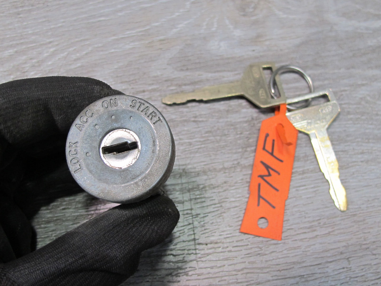 87-89 Toyota MR2 AW15 Ignition Door Glove Rear Trunk Cylinder Lock 2 KEY Set OEM