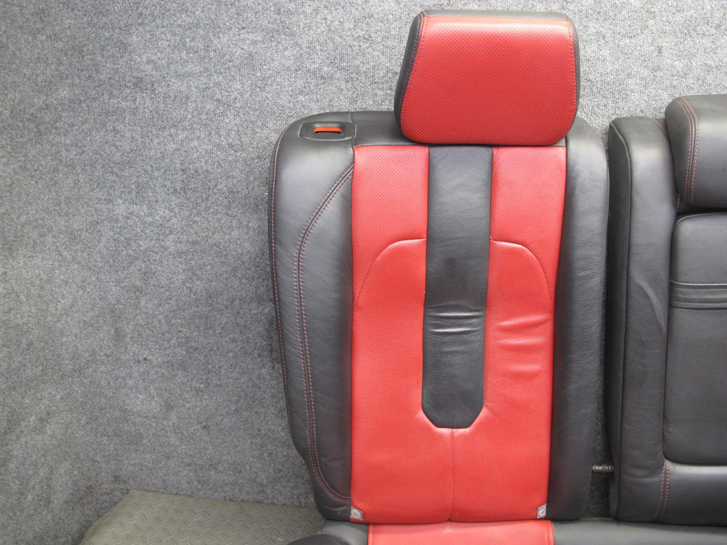 12-15 Range Rover Evoque L538 Rear Seat Upper & Lower Leather Cushion Set