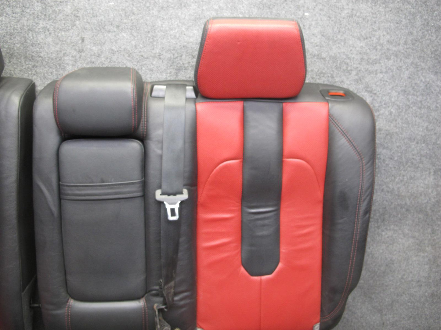 12-15 Range Rover Evoque L538 Rear Seat Upper & Lower Leather Cushion Set
