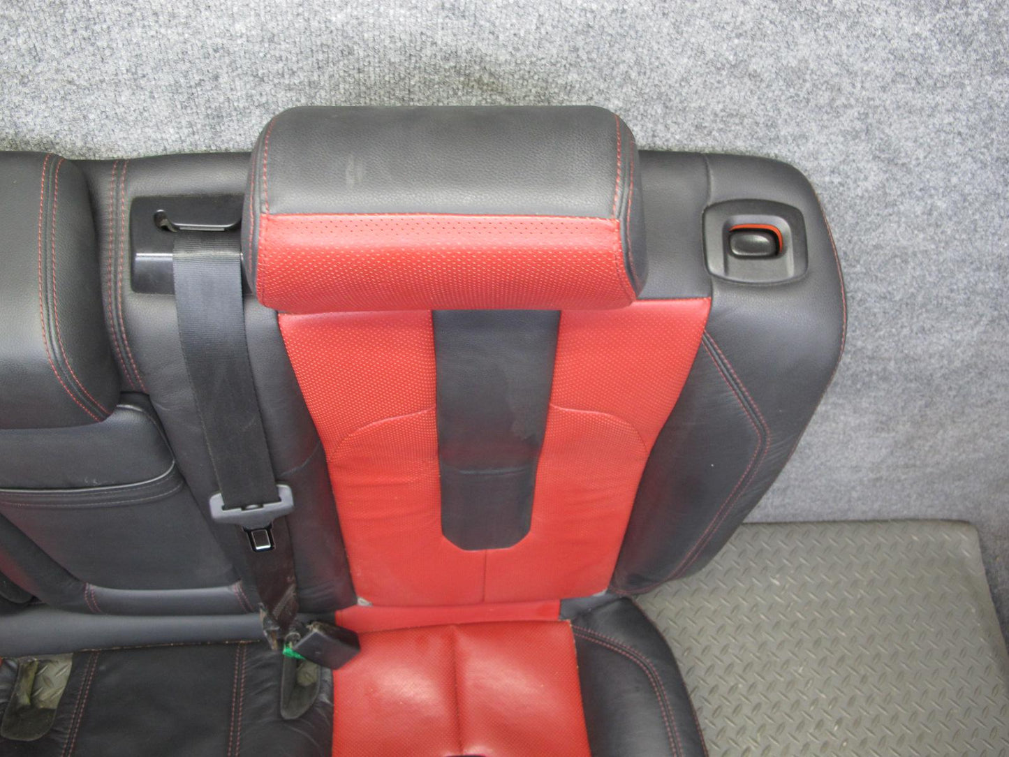12-15 Range Rover Evoque L538 Rear Seat Upper & Lower Leather Cushion Set