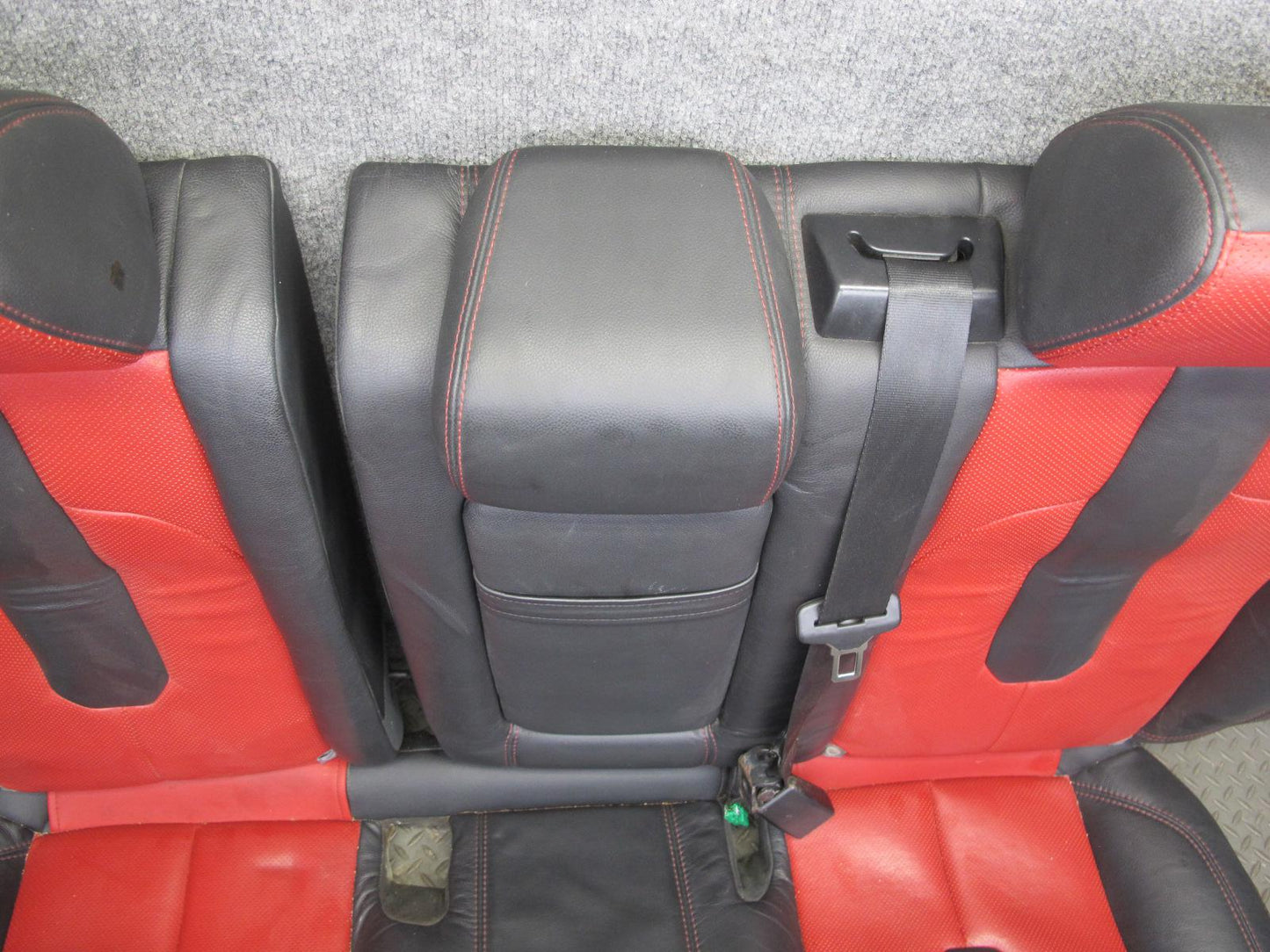 12-15 Range Rover Evoque L538 Rear Seat Upper & Lower Leather Cushion Set