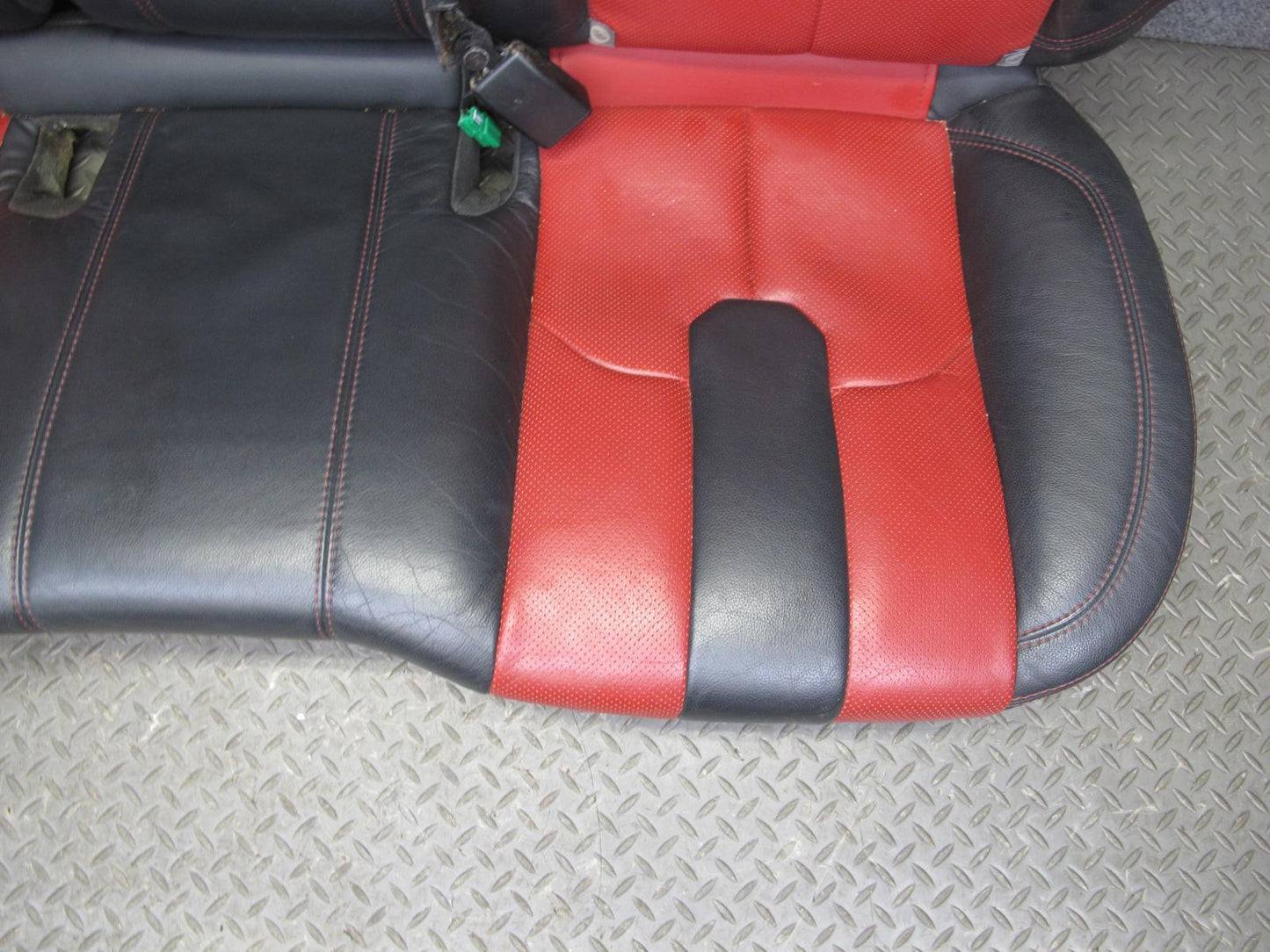12-15 Range Rover Evoque L538 Rear Seat Upper & Lower Leather Cushion Set