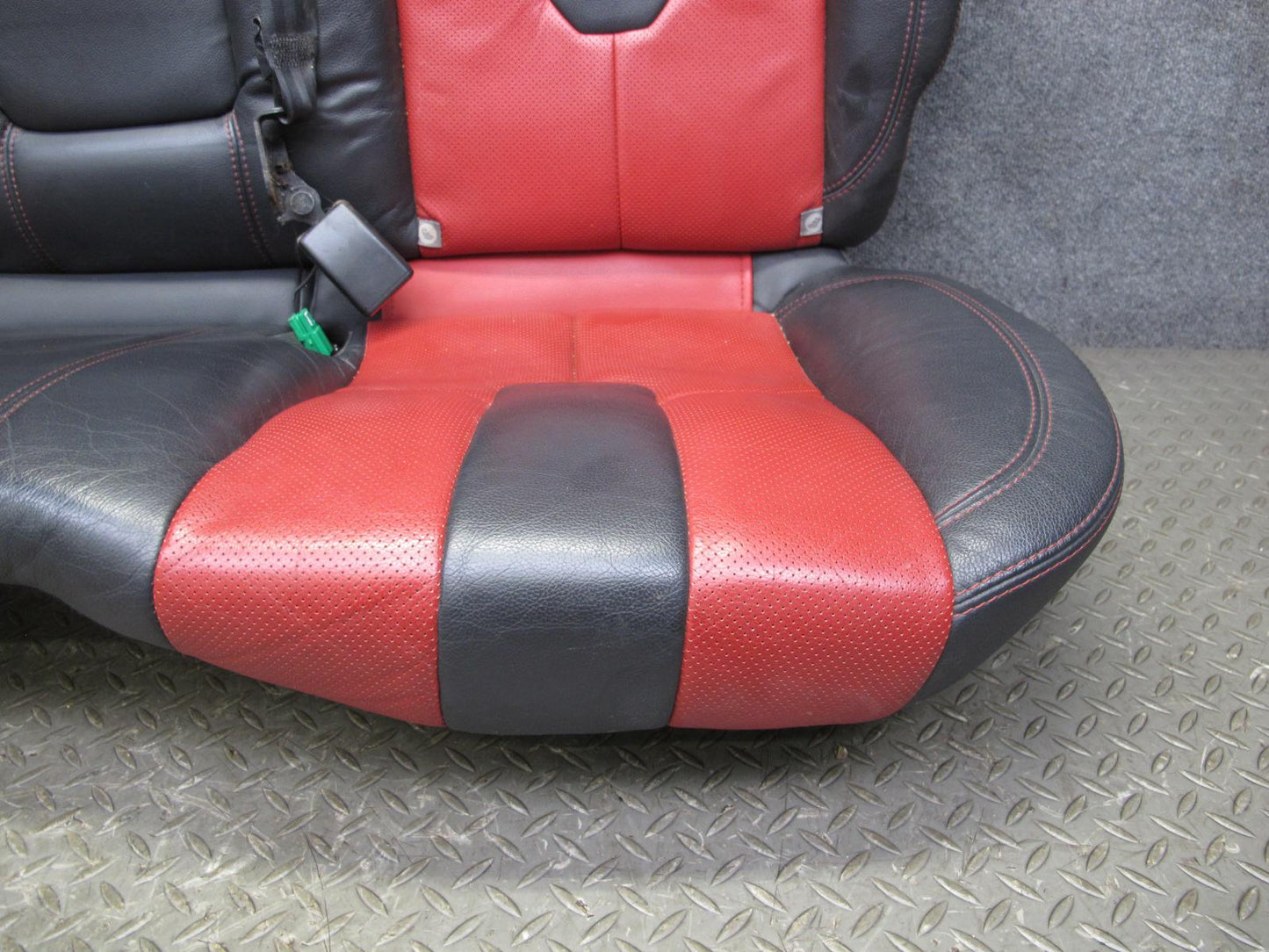 12-15 Range Rover Evoque L538 Rear Seat Upper & Lower Leather Cushion Set