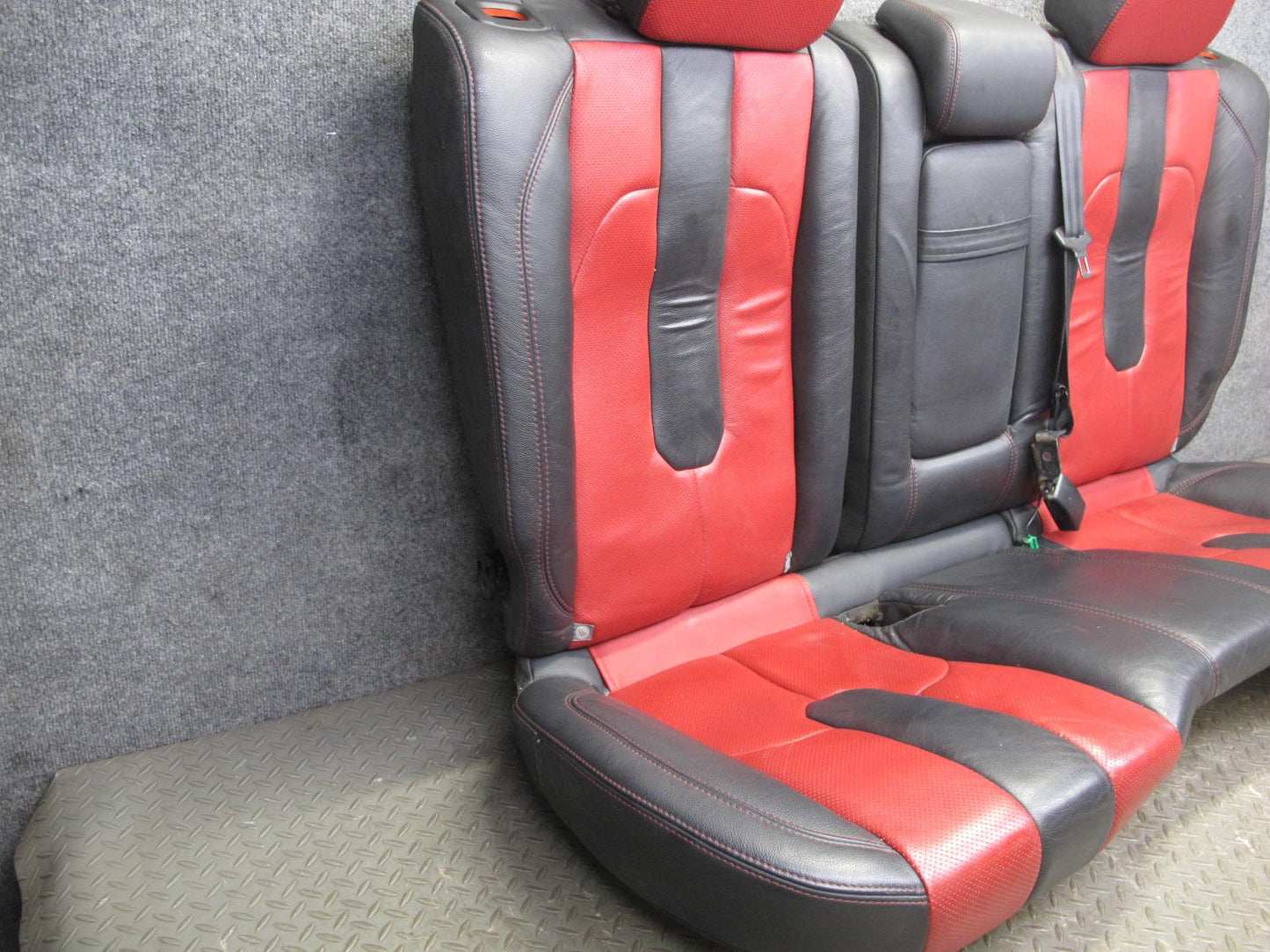 12-15 Range Rover Evoque L538 Rear Seat Upper & Lower Leather Cushion Set