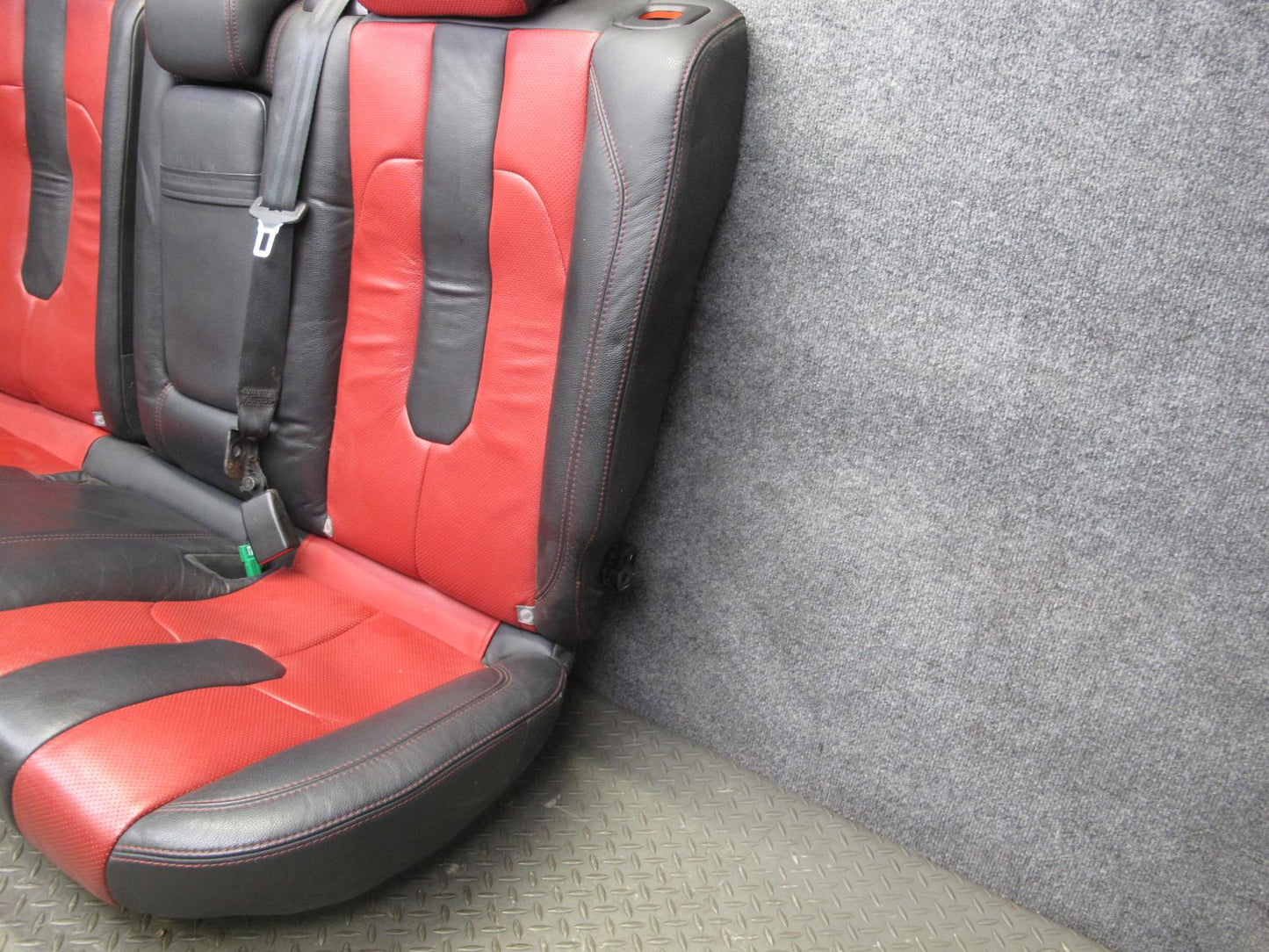 12-15 Range Rover Evoque L538 Rear Seat Upper & Lower Leather Cushion Set