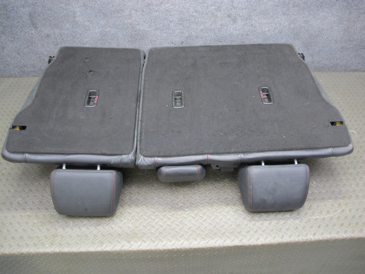 12-15 Range Rover Evoque L538 Rear Seat Upper & Lower Leather Cushion Set