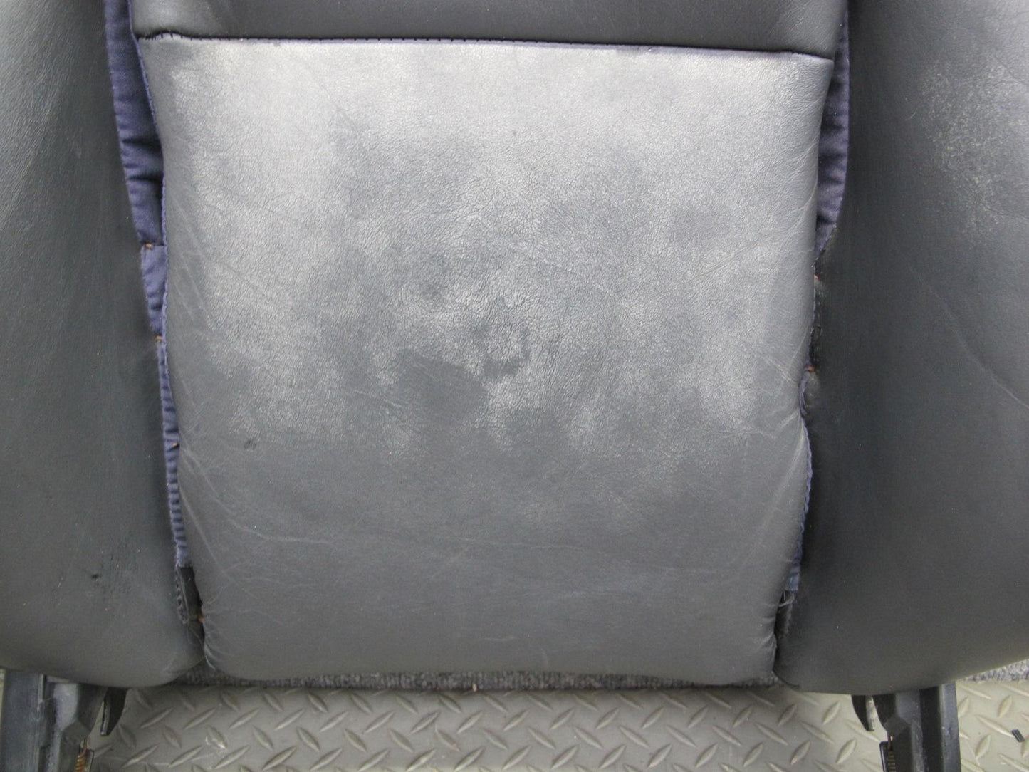 90-96 Nissan Z32 300ZX Front Right Seat Upper Backrest Leather Cushion Black OEM