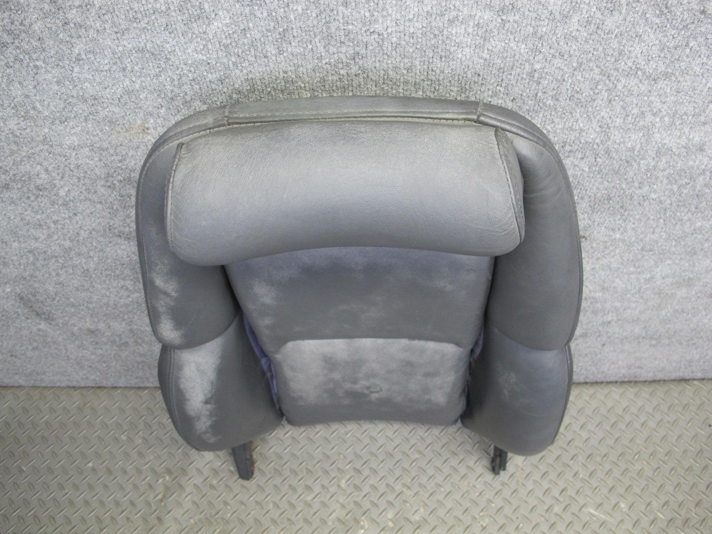 90-96 Nissan Z32 300ZX Front Right Seat Upper Backrest Leather Cushion Black OEM
