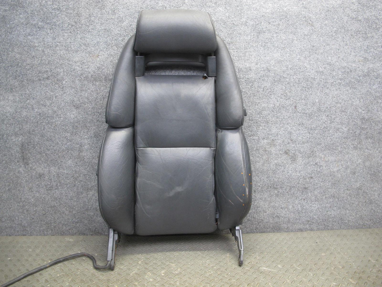 90-96 Nissan Z32 300ZX Front Left Driver Seat Upper Backrest Leather Cushion OEM