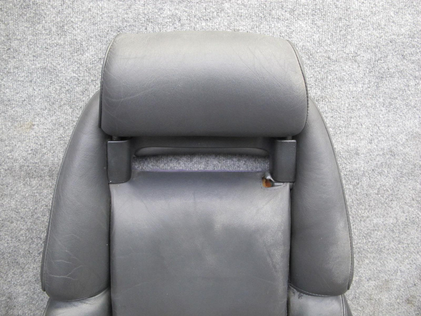 90-96 Nissan Z32 300ZX Front Left Driver Seat Upper Backrest Leather Cushion OEM