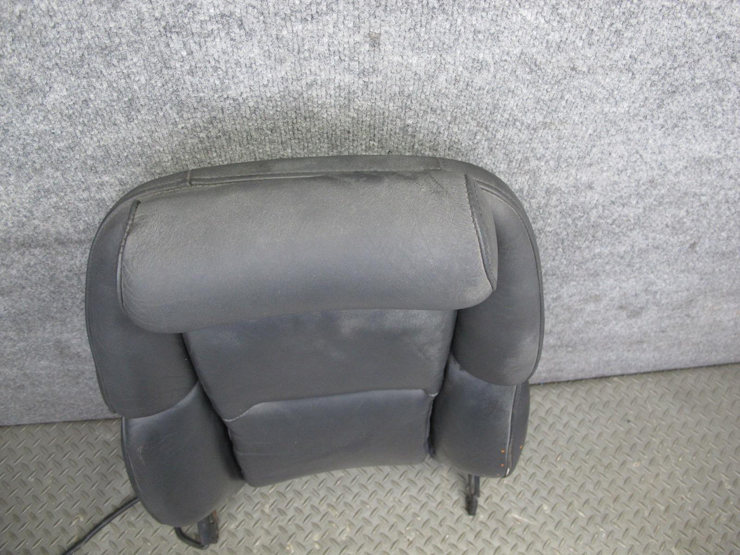 90-96 Nissan Z32 300ZX Front Left Driver Seat Upper Backrest Leather Cushion OEM
