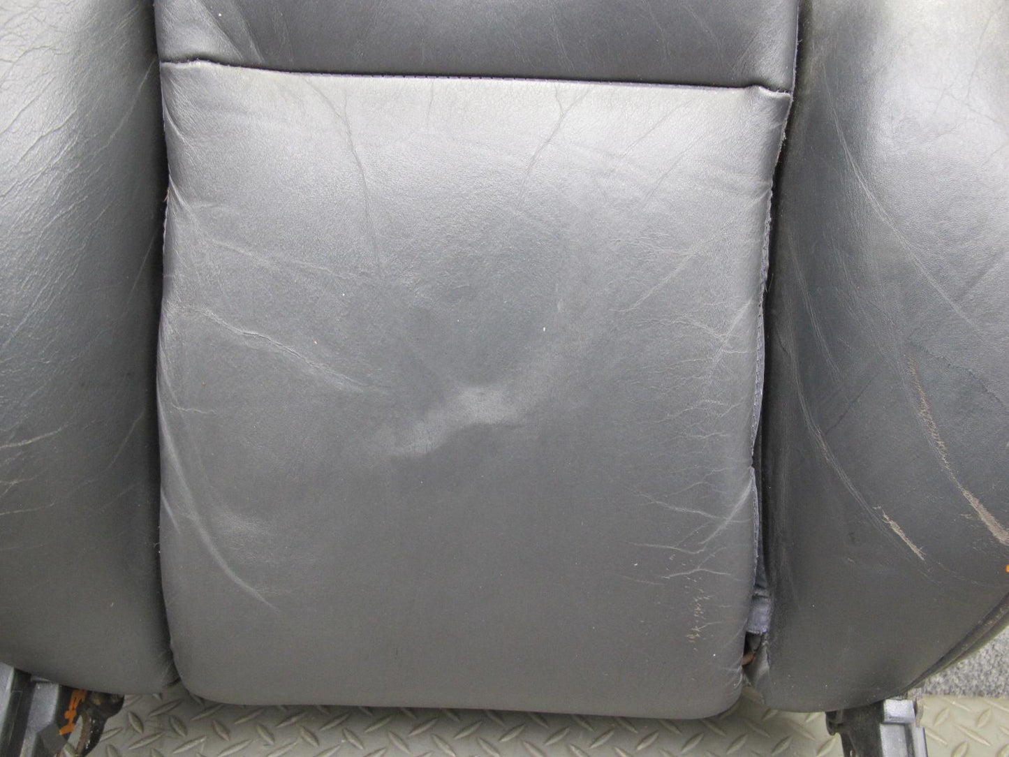 90-96 Nissan Z32 300ZX Front Left Driver Seat Upper Backrest Leather Cushion OEM