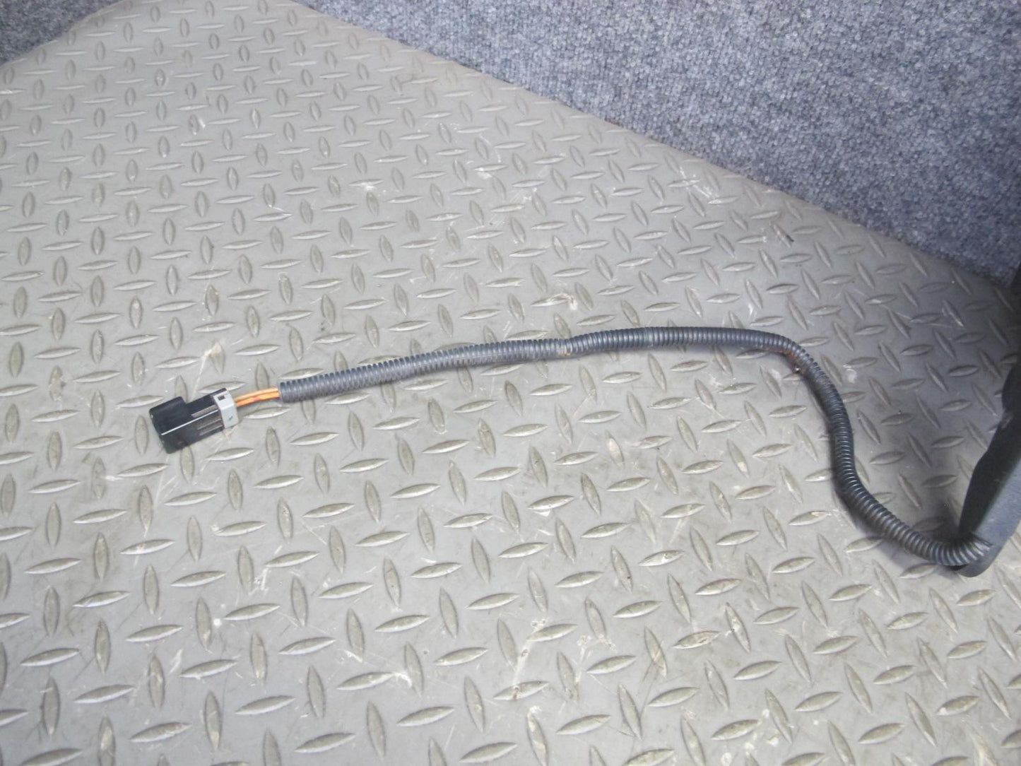 90-96 Nissan Z32 300ZX Front Left Driver Seat Upper Backrest Leather Cushion OEM