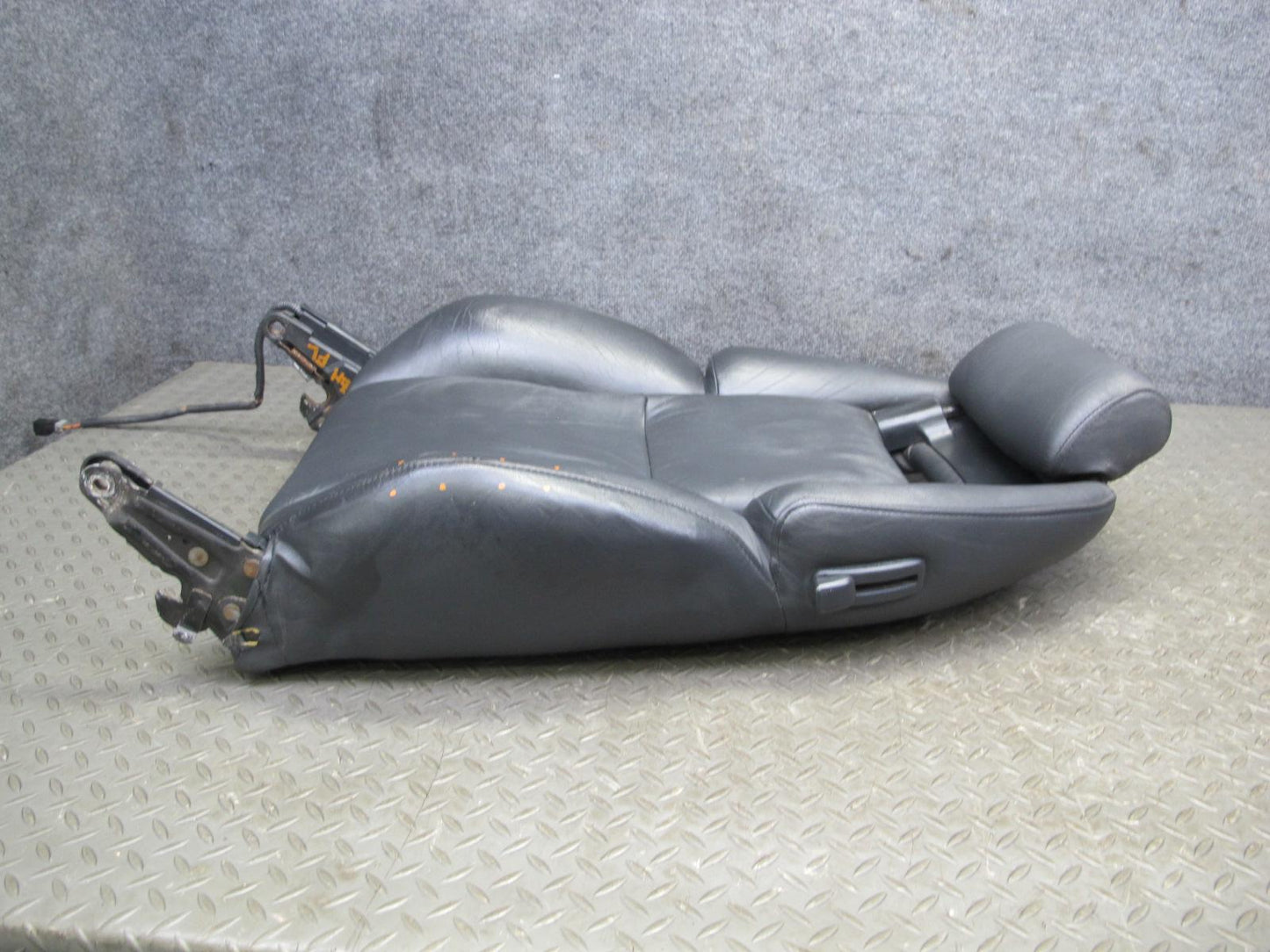 90-96 Nissan Z32 300ZX Front Left Driver Seat Upper Backrest Leather Cushion OEM
