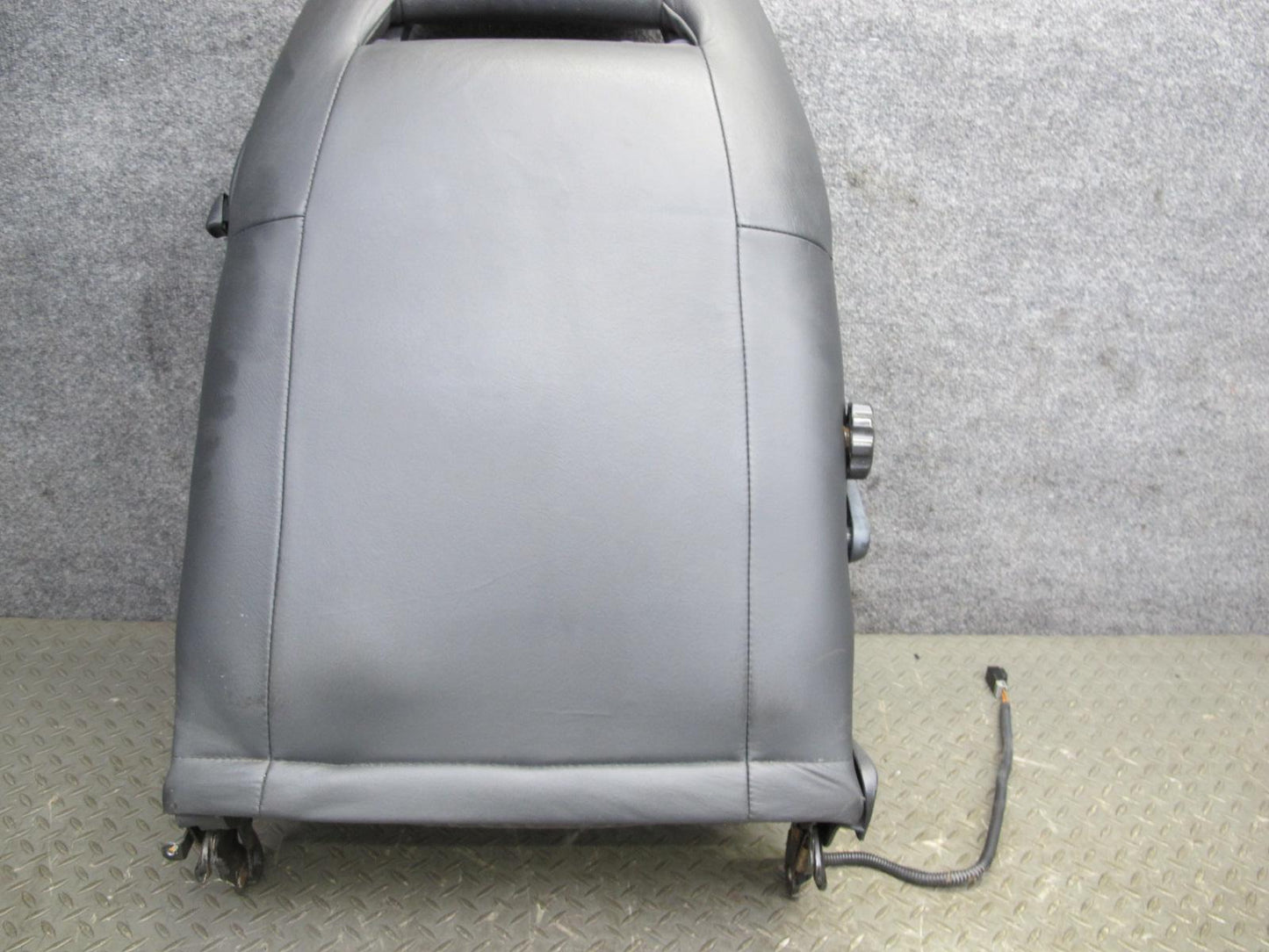 90-96 Nissan Z32 300ZX Front Left Driver Seat Upper Backrest Leather Cushion OEM