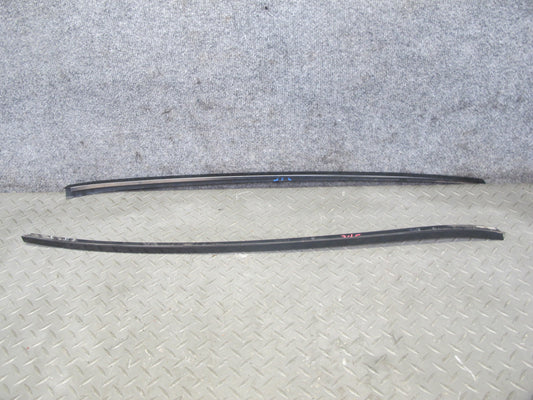 03-06 Porsche Cayenne 955 Front Windshield Exterior A Pillar Trim Molding Set