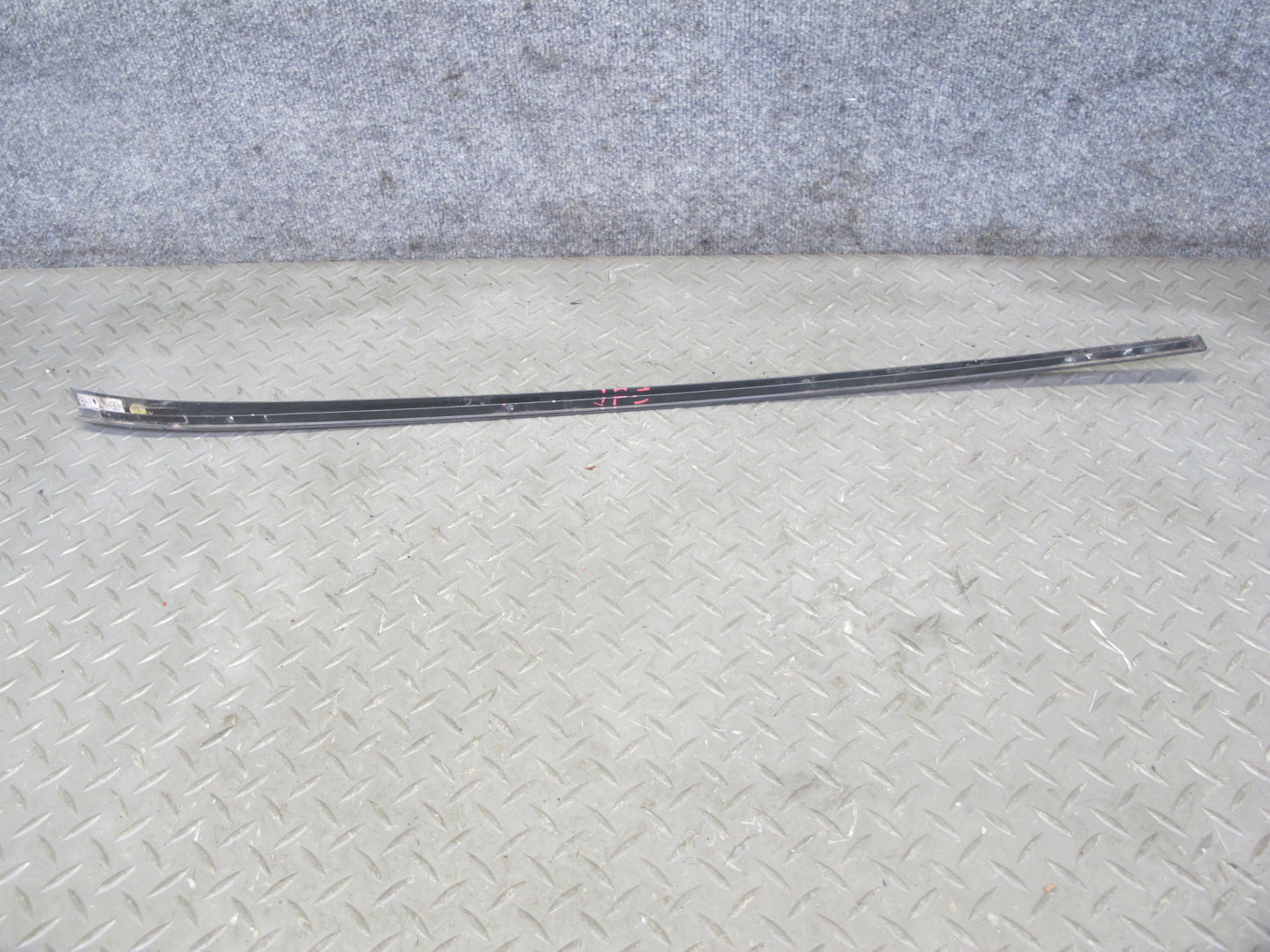 03-06 Porsche Cayenne 955 Front Windshield Exterior A Pillar Trim Molding Set