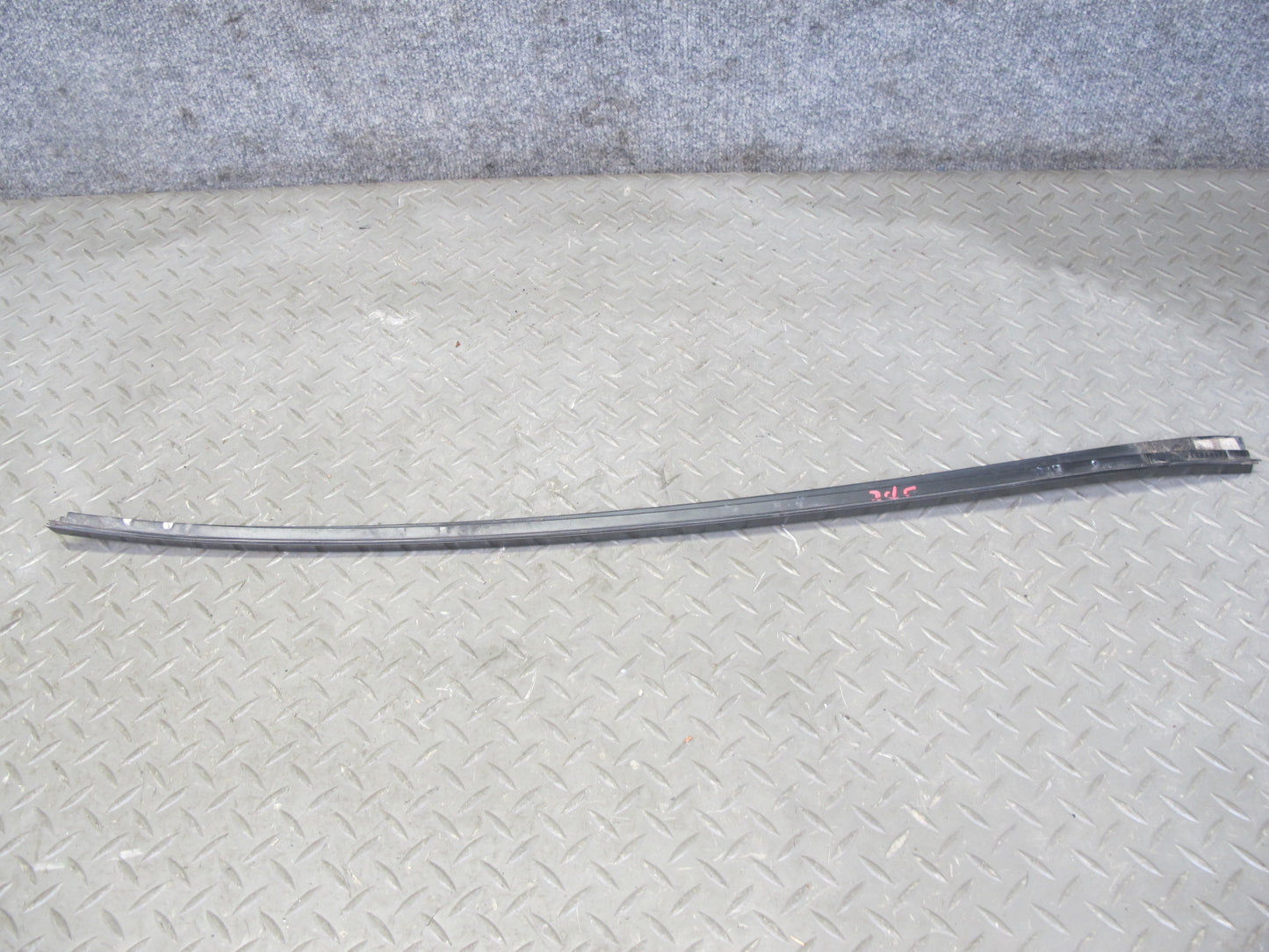 03-06 Porsche Cayenne 955 Front Windshield Exterior A Pillar Trim Molding Set