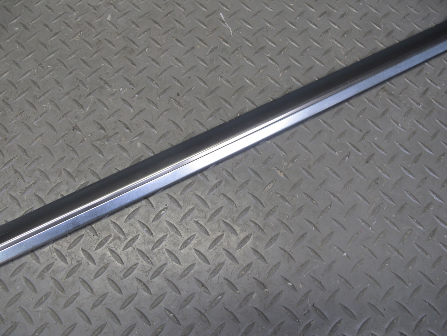 94-99 Mercedes W140 Front Left Door B Pillar & Window Trim Molding Set OEM