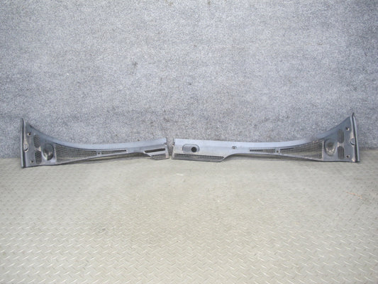 88-95 BMW E34 5-SERIES Front Windshield Cowl Trim Cover Panel Set OEM