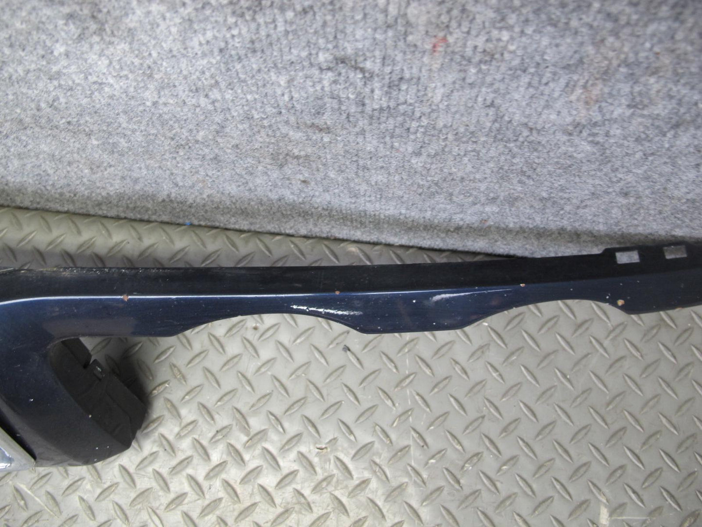 93-95 BMW E34 5-SERIES Front Nose Panel Cover Blue w Kindley Grille Assembly OEM