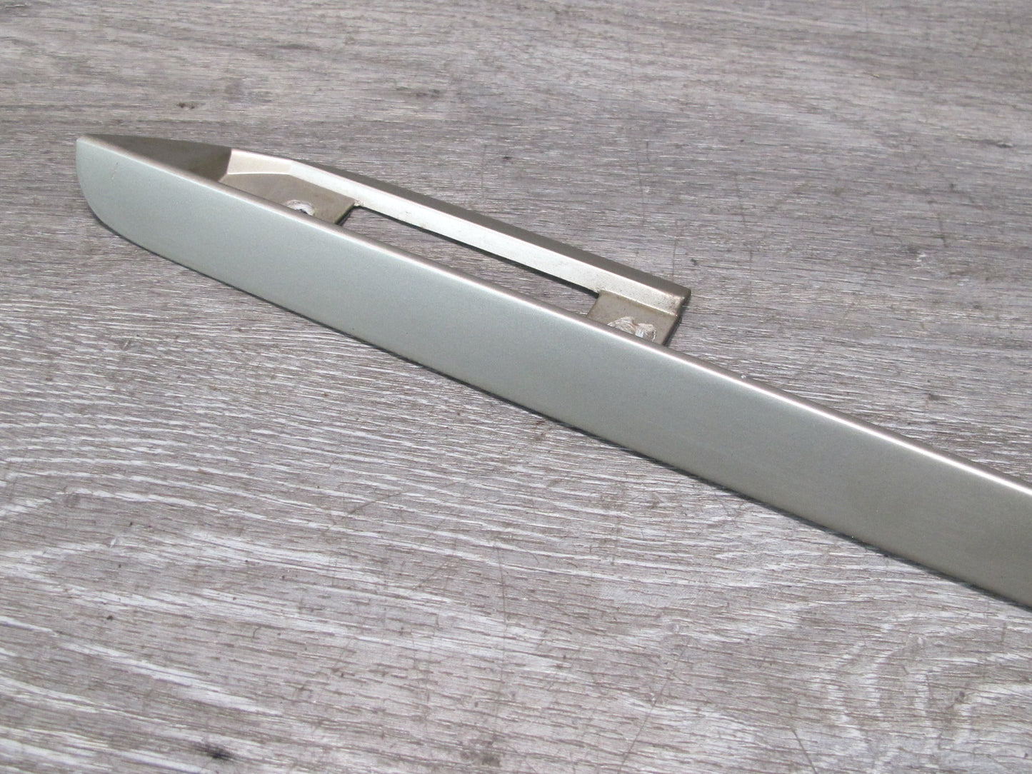 94-99 Mercedes W140 S-class Rear Trunk Lid License Plate Trim w Light OEM