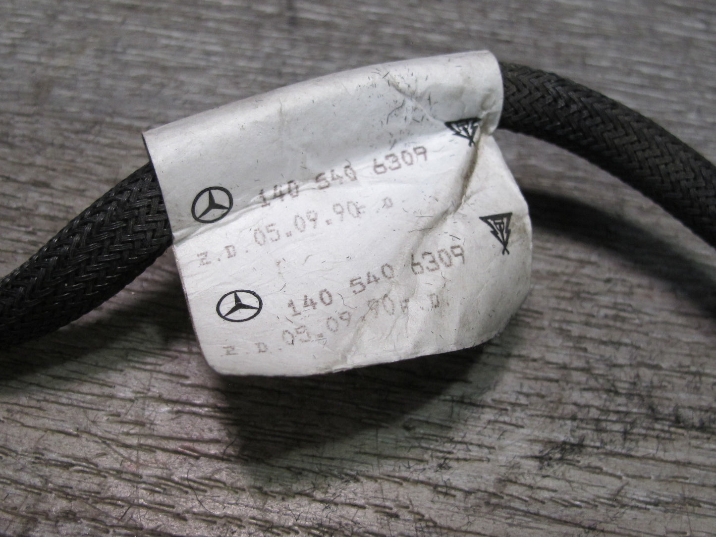 94-99 Mercedes W140 S-class Front Left Driver Door Switch Plug 0195457028 OEM