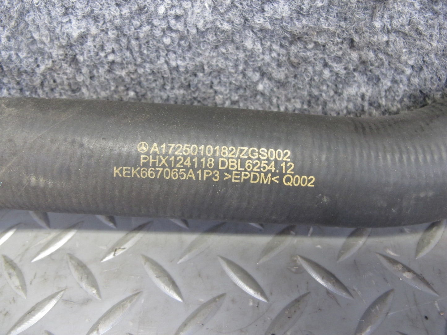 2012-2015 Mercedes R172 SLK250 M271 Engine Motor Cooling Radiator Hose Pipe Set