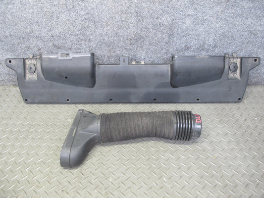 2012-2015 Mercedes R172 SLK Upper Baffle Air Duct Panel Guide W/ Intake Hose Set