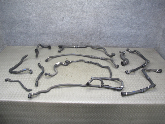 2010-2014 BMW E71 X6M S63 Engine Water Coolant Hose Pipe Line Set